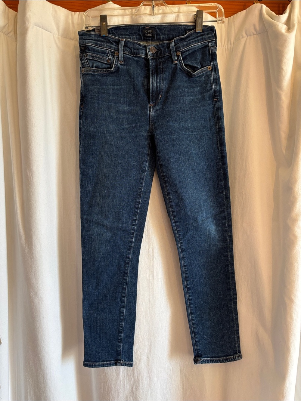 Citizens Of Humanity Navy Skinny Stretch Jeans